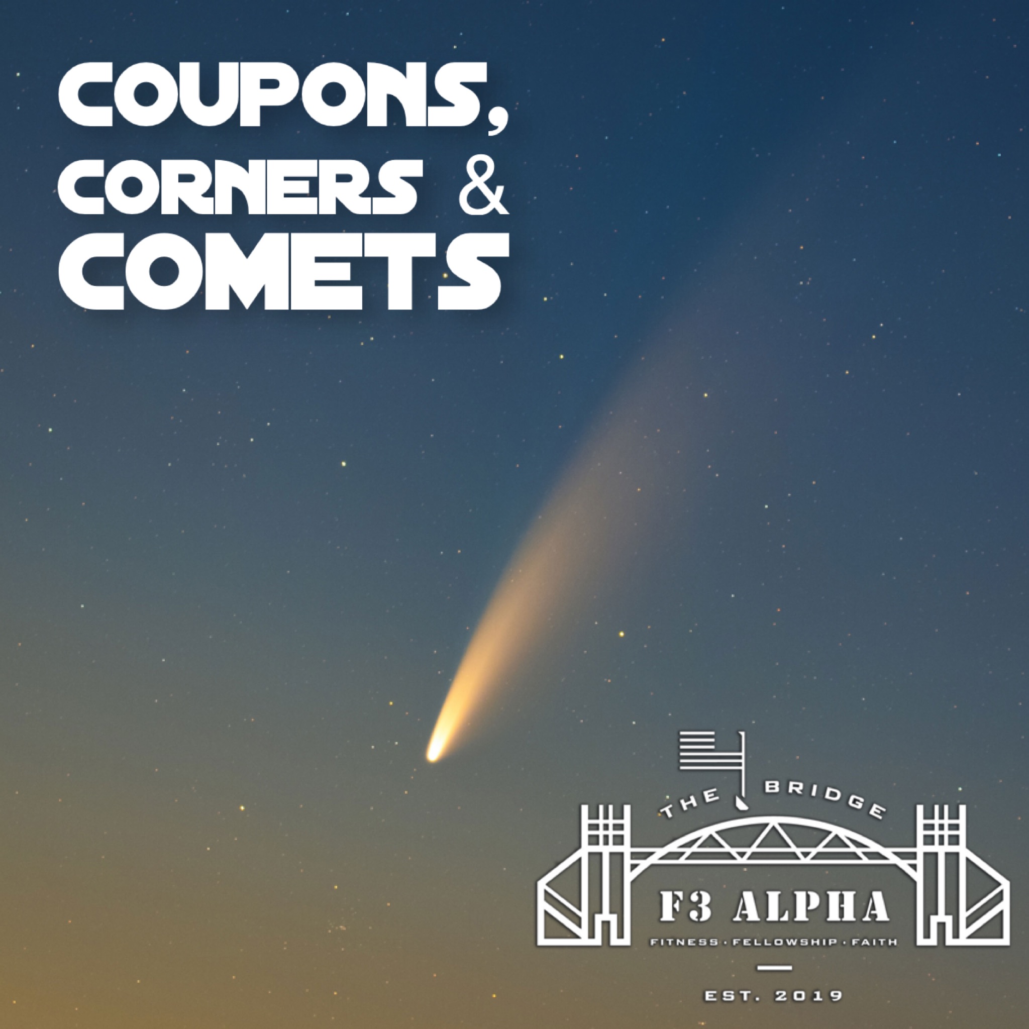 Coupons, Corners and Comets